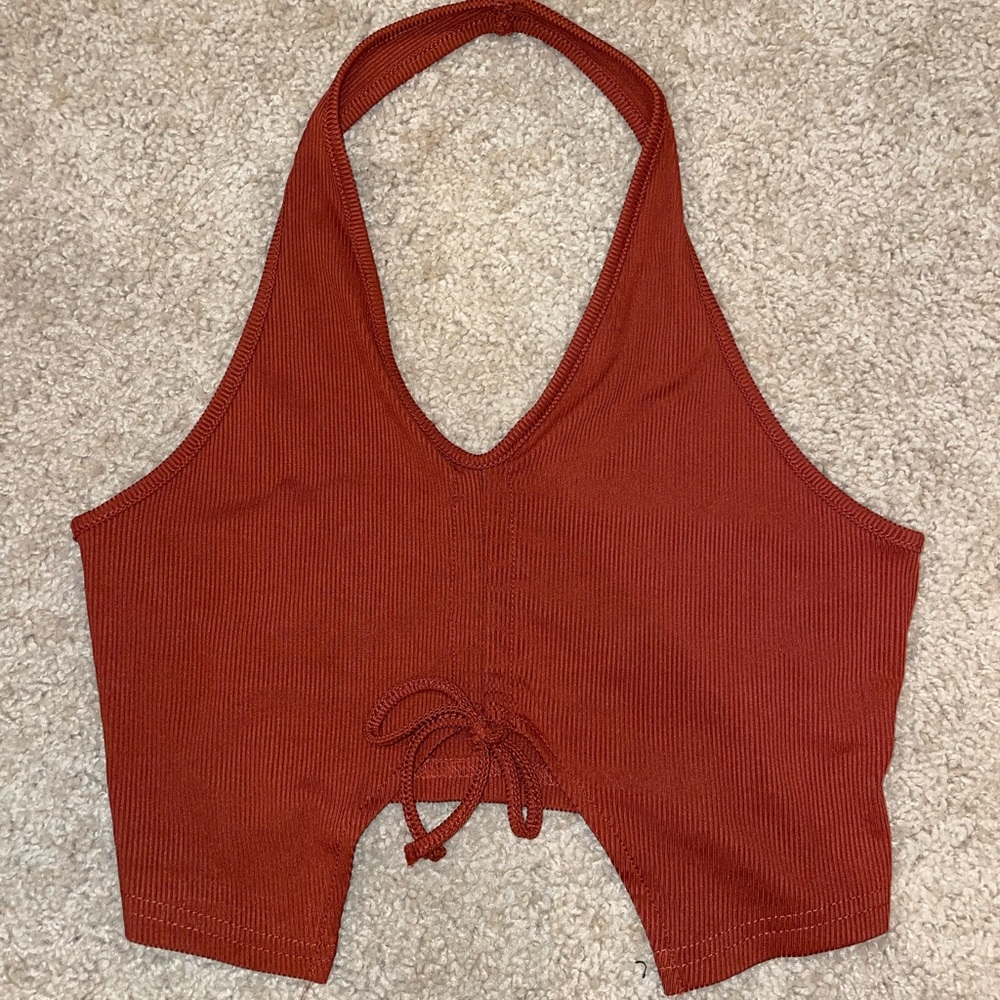 NEW! SHEIN - Halter neck / crop top / red / NEVER WORN!